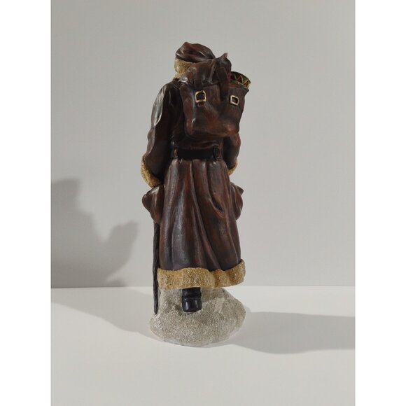 Tree Top Nursery Figurine Santa With Cane &  Package - Picture 16 of 16